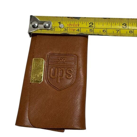UPS Management Arkansas Conference 1988 Key  Wallet Holder Case Lambskin New - Picture 7 of 8